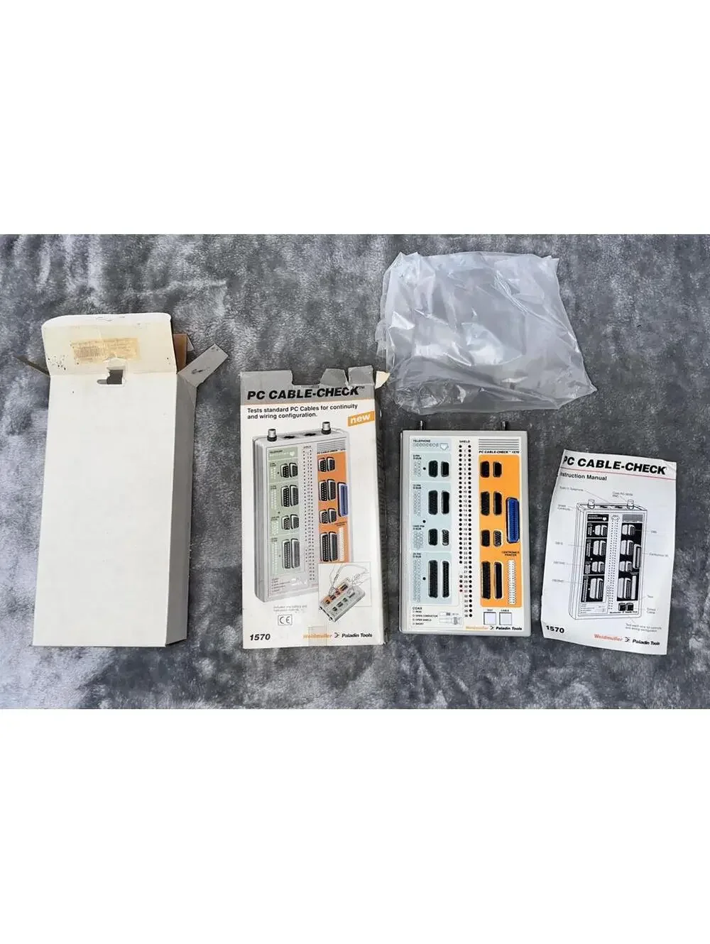 Cable check Weidmüller Paladin Tools PC Cable-Check 1570 Tester Coaxial
